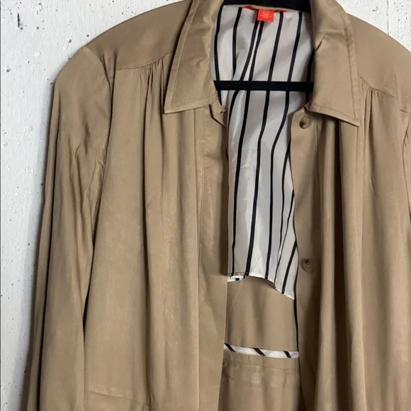 Joe Fresh Beige Overlayer, M - Picture 10 of 16